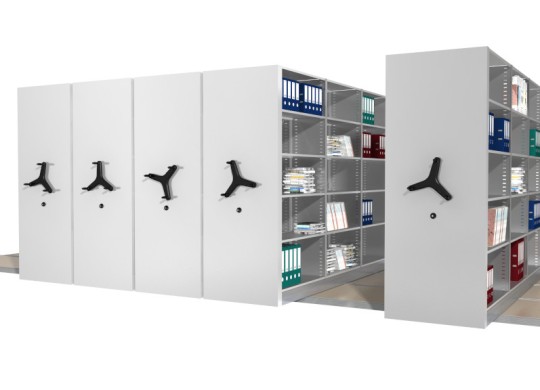 Стеллажи с фальшполом